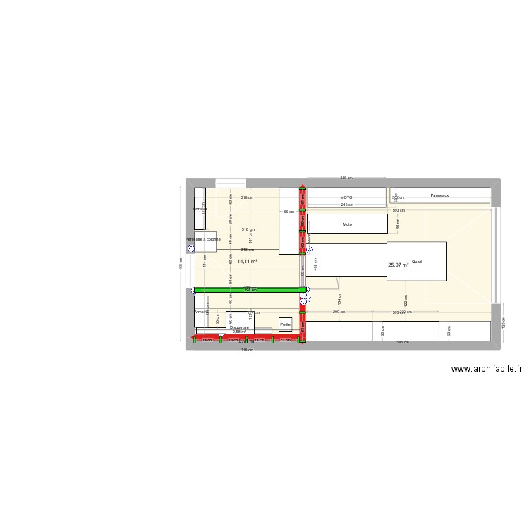 Atelier 2. Plan de 0 pièce et 0 m2