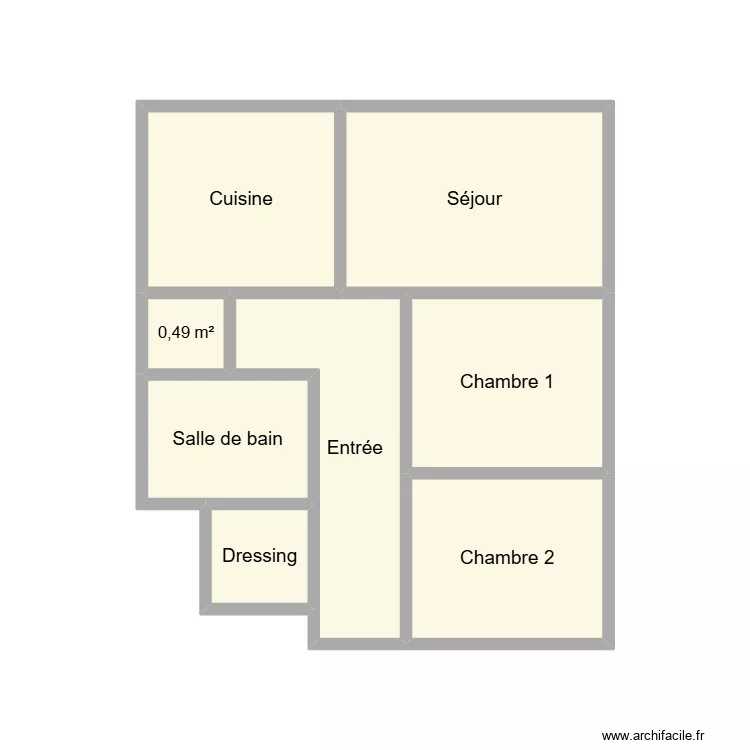 2506 CTS JOLIVET. Plan de 