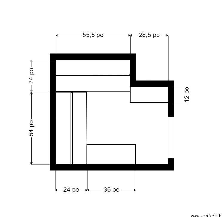 pascale Deslauriers. Plan de 0 pièce et 0 m2