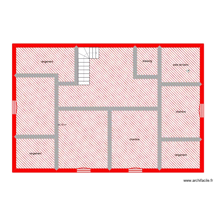 rebillou étage étape 2. Plan de 9 et 101 m² rebillou étage étape 2. Plan de 9 et 101 m²