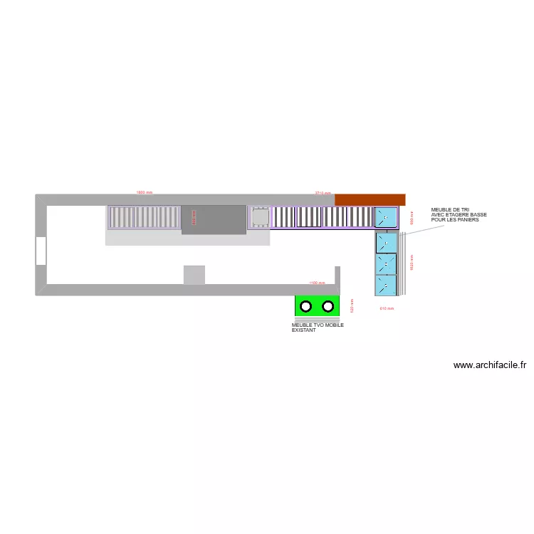 GAMBETTA 2eme VERSION. Plan de 