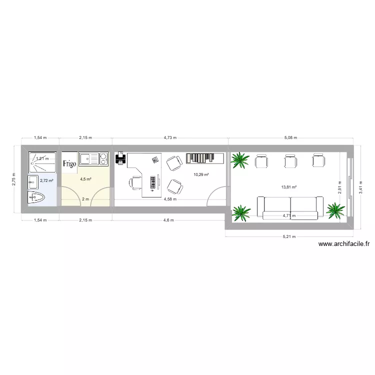 IMMOBILER LOCATION ALBARAKA. Plan de 10 pièces et 95 m²