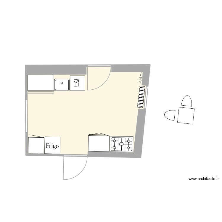 Fr&eacute;d&eacute;ricPATIENT - MALIKA. Plan de 0 pièce et 0 m2