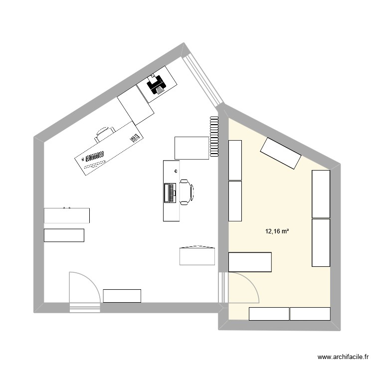 Atelier-V1. Plan de 0 pièce et 0 m2
