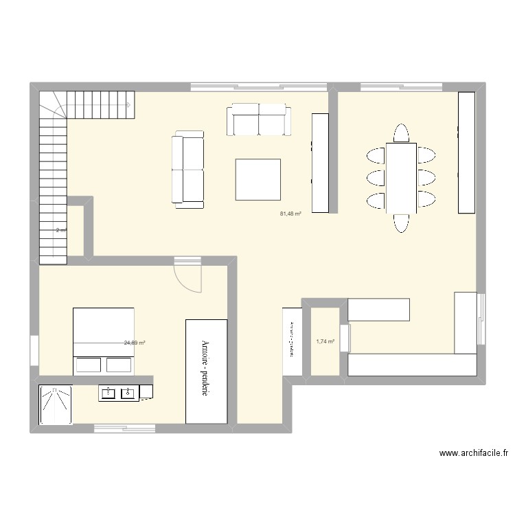 MAISON PERSO. Plan de 0 pièce et 0 m2
