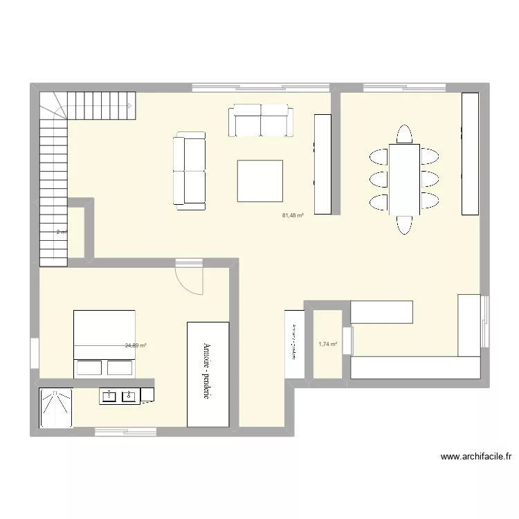 MAISON PERSO. Plan de 