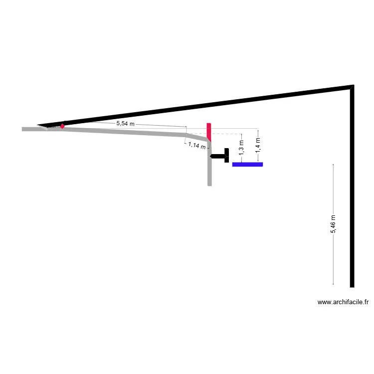 poste119. Plan de 1 pièce et 0 m²