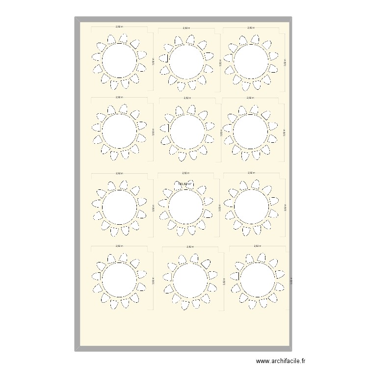 table. Plan de 0 pièce et 0 m2