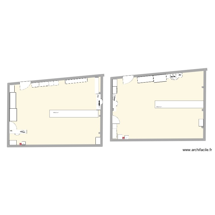 ATELIER. Plan de 0 pièce et 0 m2