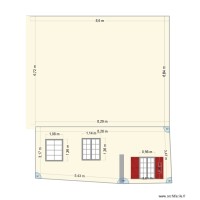 LJ  Plan façade est
