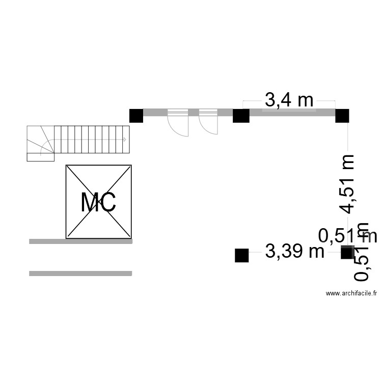 SHOWROOM ORAN. Plan de 0 pièce et 0 m2