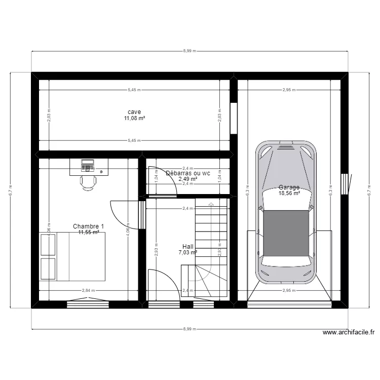 PROJET MUTZIG ETAGE2. Plan de PROJET MUTZIG ETAGE2. Plan de