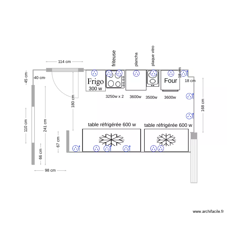 Cellule Perpignan. Plan de 