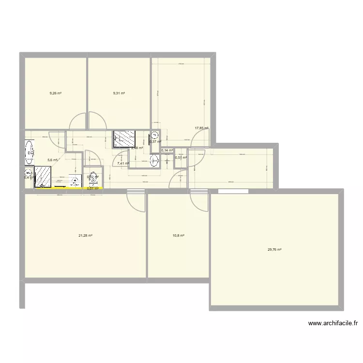 RIVECCIE V2. Plan de 15 et 116 m² RIVECCIE V2. Plan de 15 et 116 m²