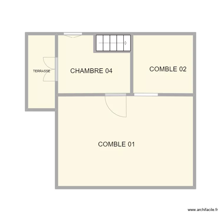 ST ANAS ETAGE. Plan de 5 et 31 m² ST ANAS ETAGE. Plan de 5 et 31 m²