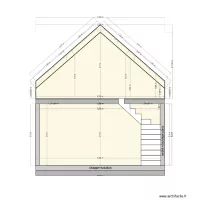 Plan de coupe maison