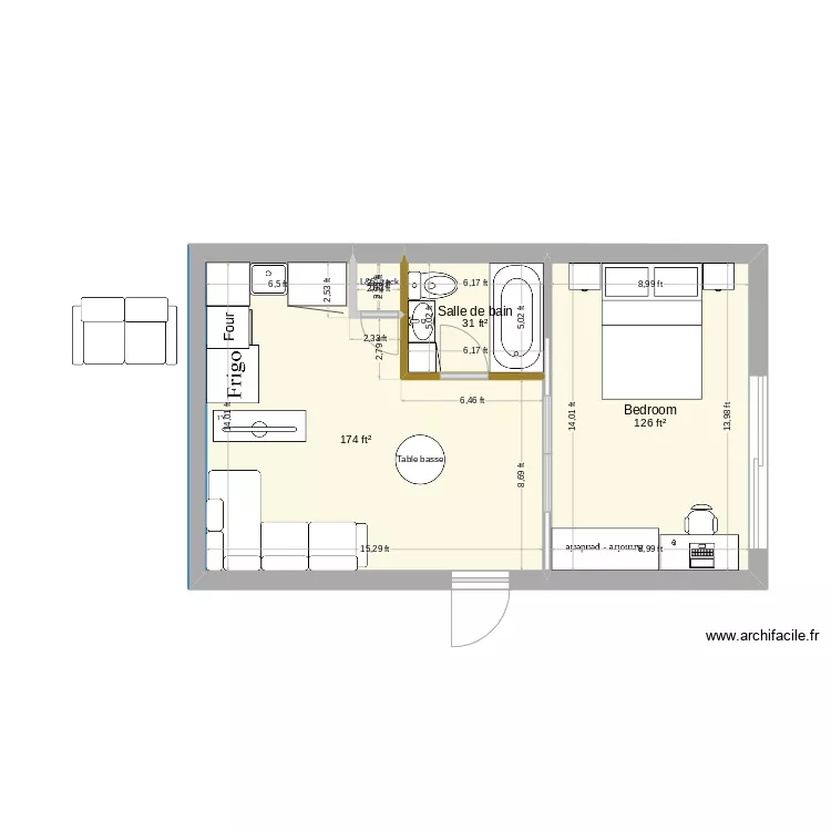 maple garage gael. Plan de 