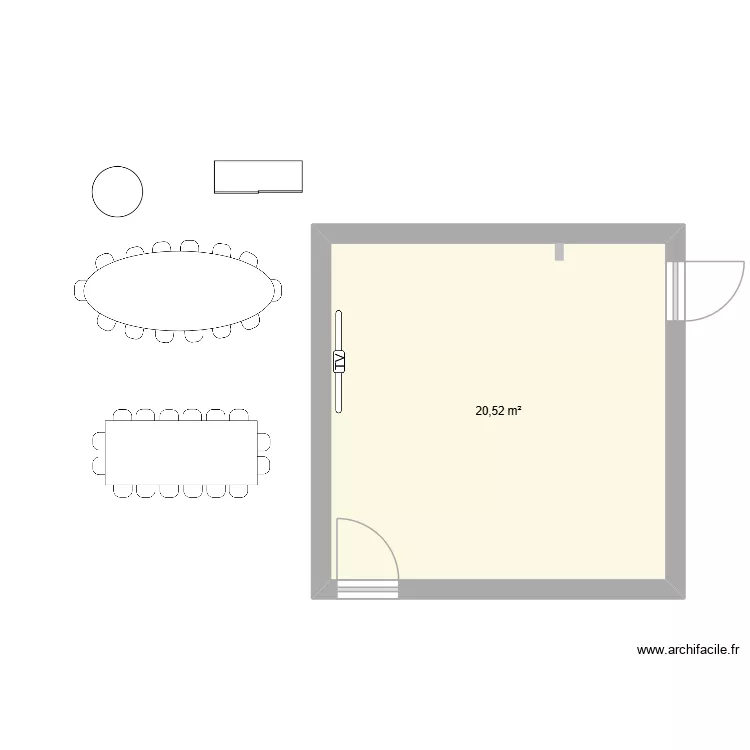 direction finance. Plan de 1 et 21 m² direction finance. Plan de 1 et 21 m²