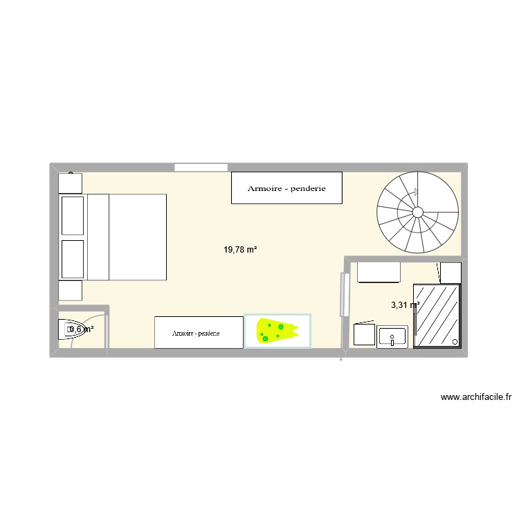 plan 2. Plan de 0 pièce et 0 m2