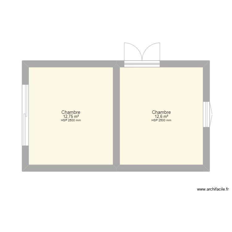 MICHEL Julien. Plan de 