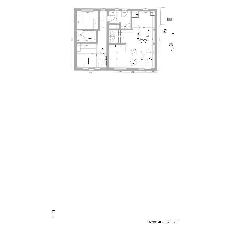 JPSE Agrandissement 2025 RC+1É. Plan de 0 pièce et 0 m2