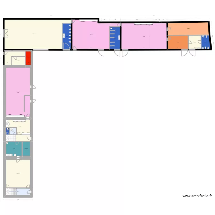 Ecole Ste Anne - V3. Plan de 46 et 1037 m² Ecole Ste Anne - V3. Plan de 46 et 1037 m²