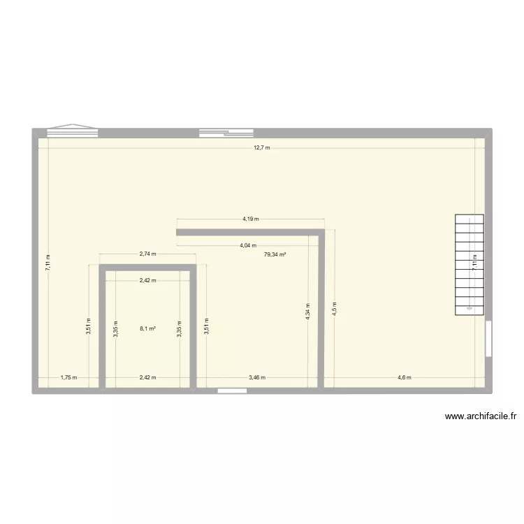 cuisine. Plan de 2 et 87 m² cuisine. Plan de 2 et 87 m²