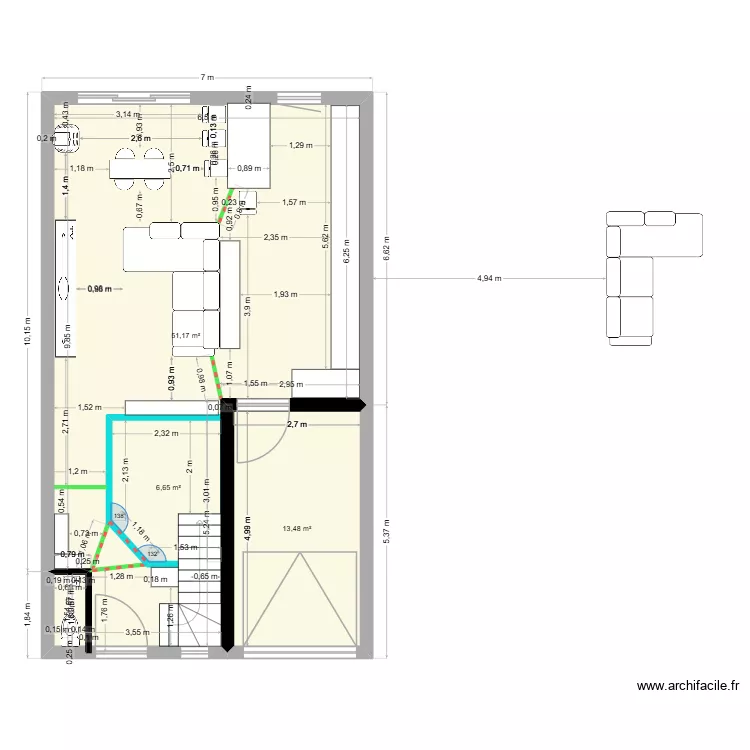 rdc. Plan de 