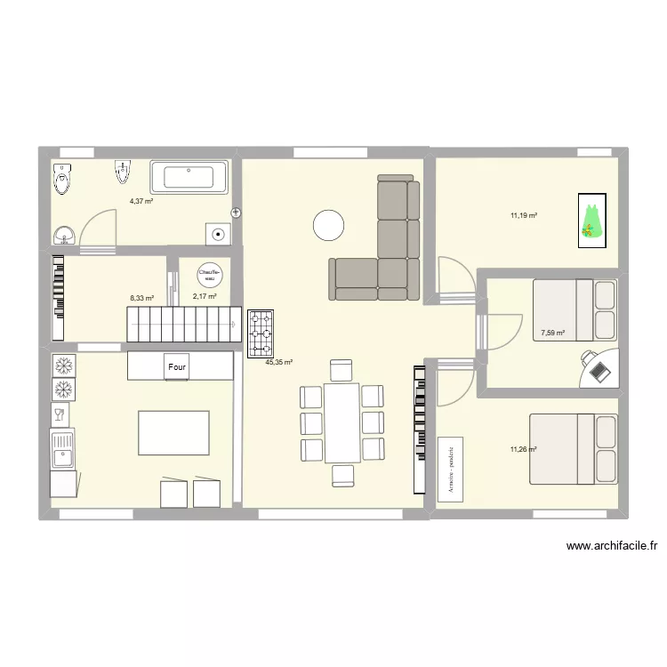 maison suite. Plan de 7 et 98 m² maison suite. Plan de 7 et 98 m²