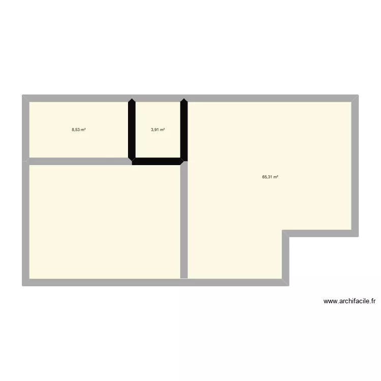 NV PLAN. Plan de 3  et 78 m²