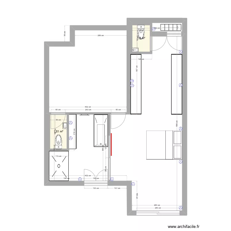 chambre V3. Plan de chambre V3. Plan de