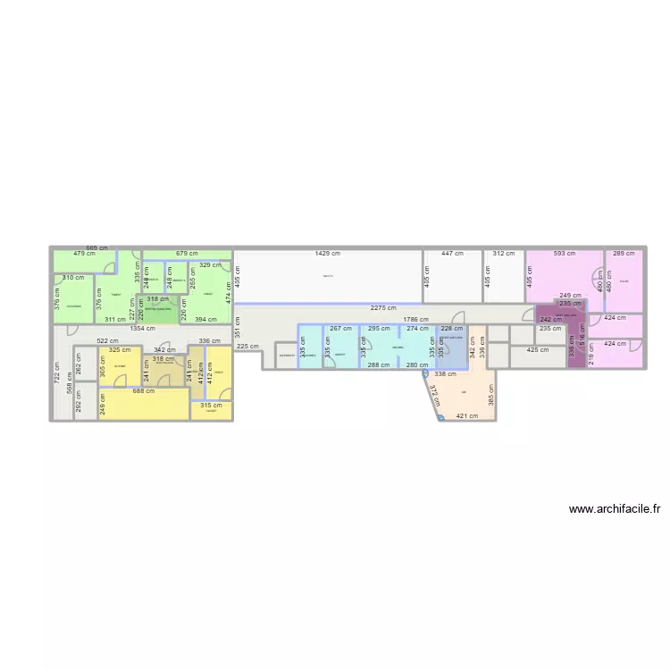 ETBorimplant. Plan de 37 et 454 m² ETBorimplant. Plan de 37 et 454 m²
