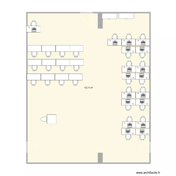 Labo ITEC. Plan de 1 et 112 m² Labo ITEC. Plan de 1 et 112 m²