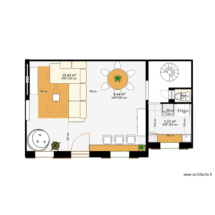 ASPRAMOUR. Plan de 0 pièce et 0 m2