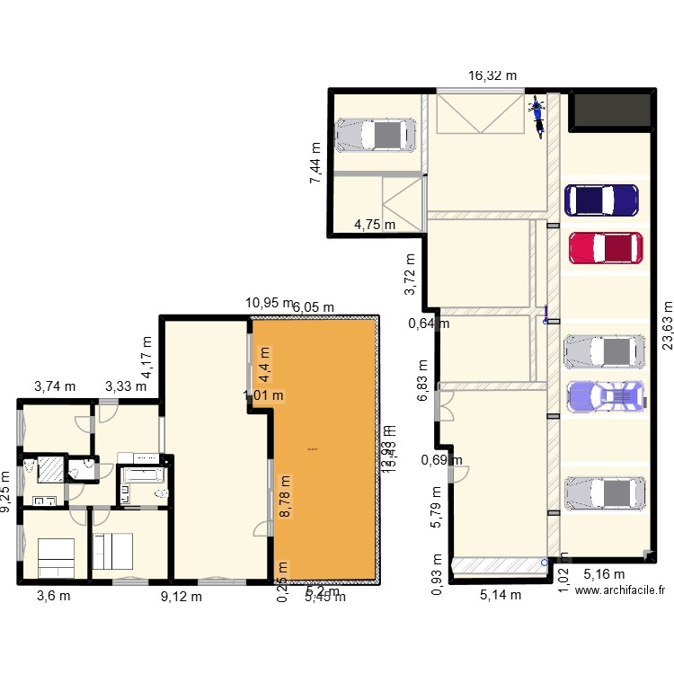 VIOREL UCCLE. Plan de 12 pièces et 394 m2