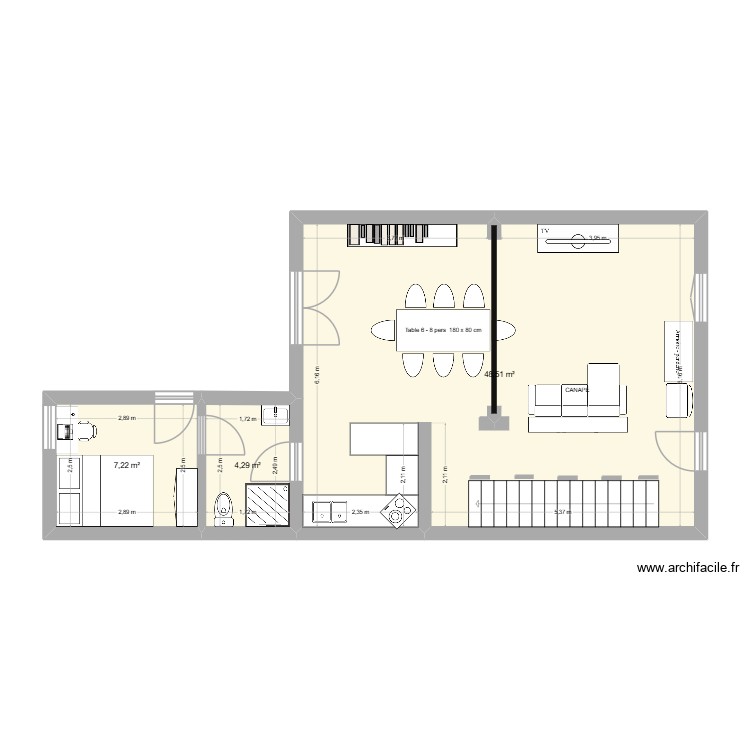 SWEETY HOME. Plan de 0 pièce et 0 m2 SWEETY HOME. Plan de 0 pièce et 0 m2