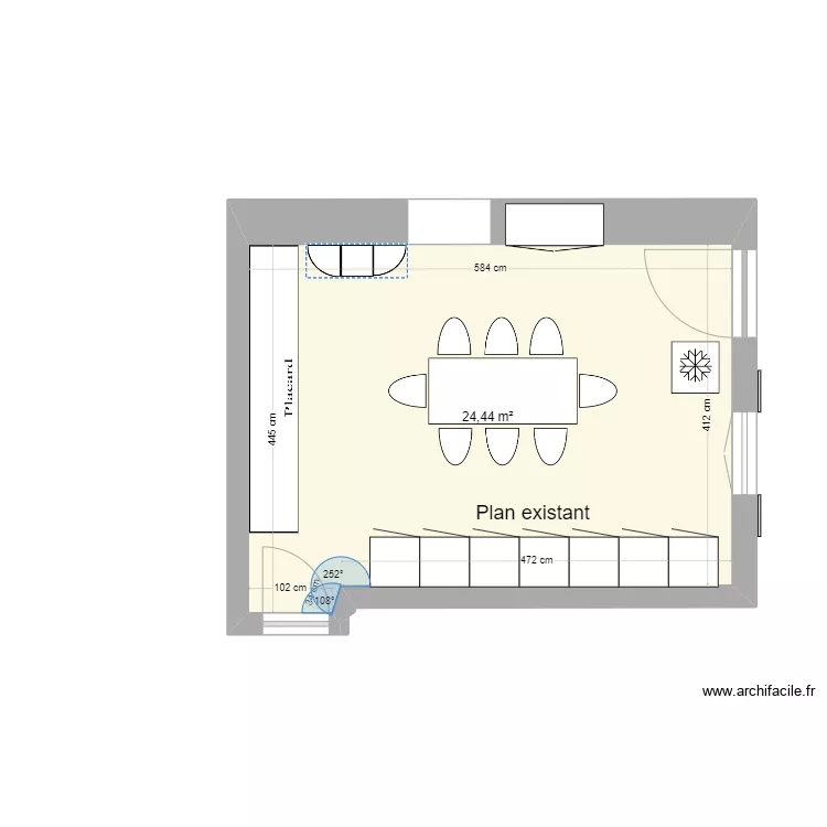 Cuisine de St Pierre 2. Plan de 