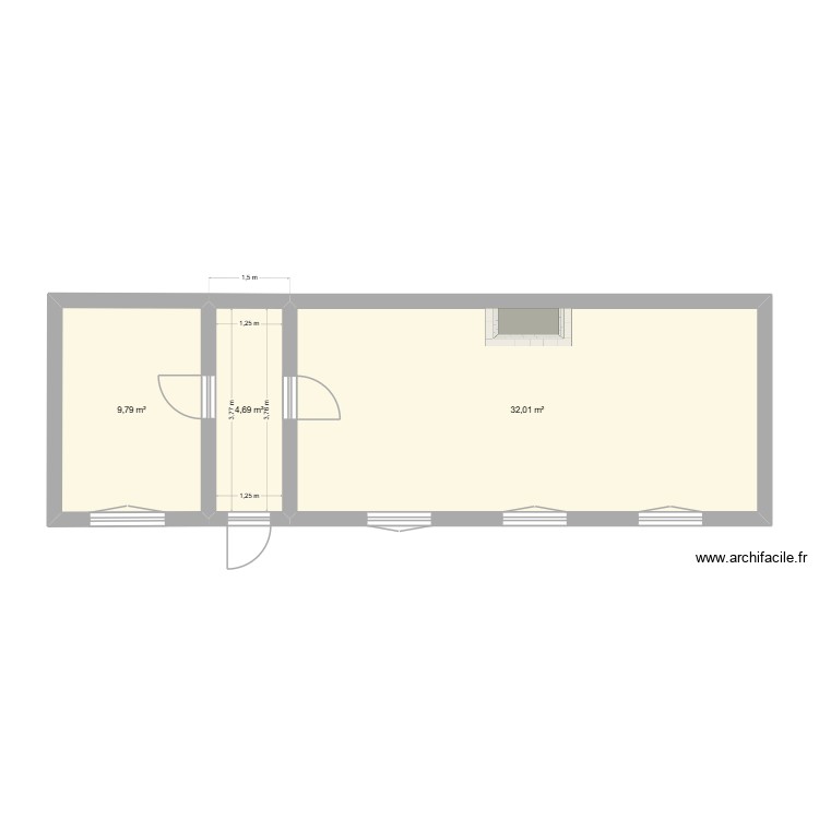 pièce de vie. Plan de 0 pièce et 0 m2 pièce de vie. Plan de 0 pièce et 0 m2
