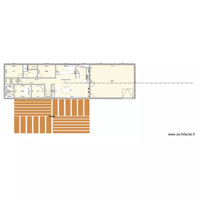 Home Sweet Home. Plan de 11  et 213 m²