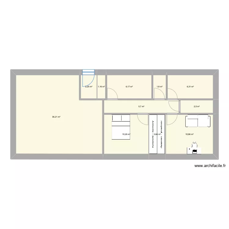 Maison de nos r&ecirc;ves. Plan de 