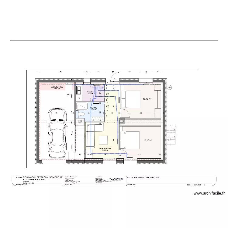 AVOIAN RDC. Plan de 