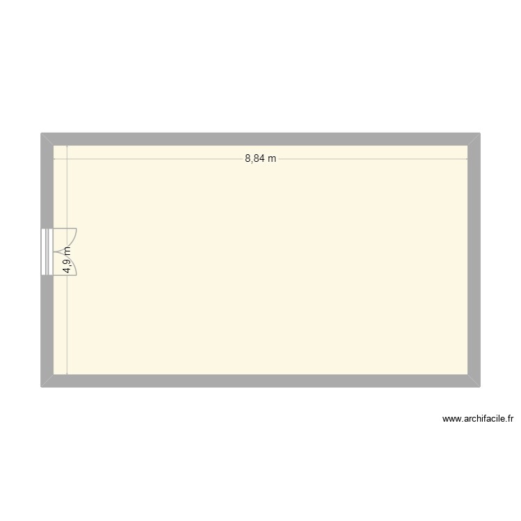loocal couop nada. Plan de 0 pièce et 0 m2