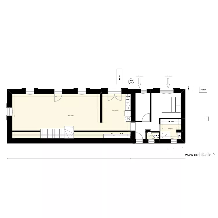 Balansun RDC.4. Plan de 5 et 154 m² Balansun RDC.4. Plan de 5 et 154 m²