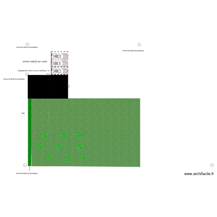 plan de masse. Plan de 