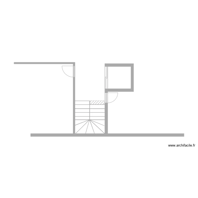 escalier Heione-Bley. Plan de 16 et 7 m² escalier Heione-Bley. Plan de 16 et 7 m²