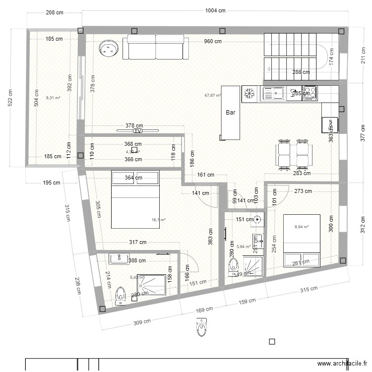ETAGE 3.1.1.111. Plan de 0 pièce et 0 m2