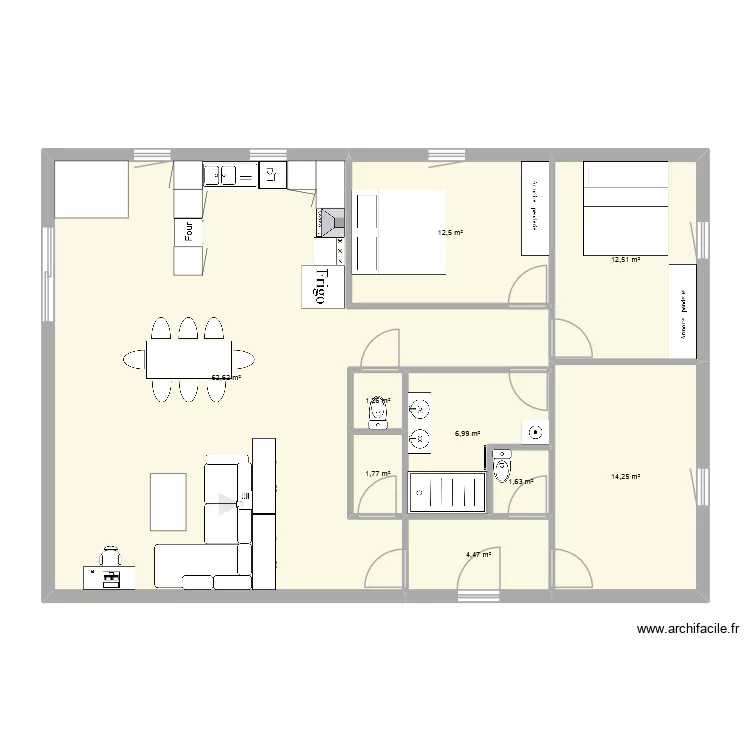 test. Plan de 9 et 118 m² test. Plan de 9 et 118 m²