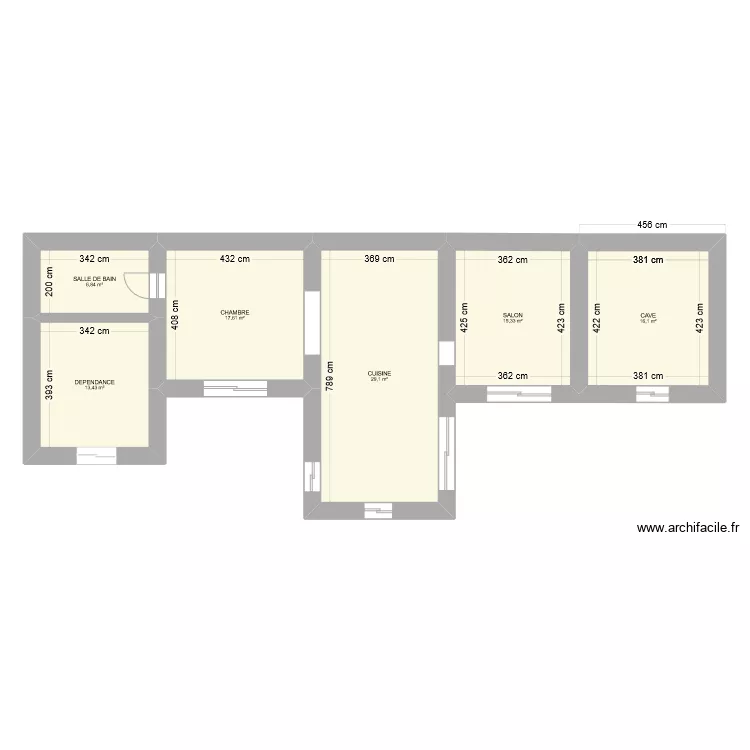 Maison Lapalisse. Plan de Maison Lapalisse. Plan de