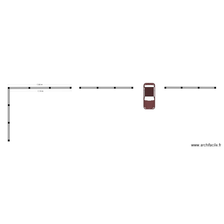 muret avant. Plan de 0 pièce et 0 m2