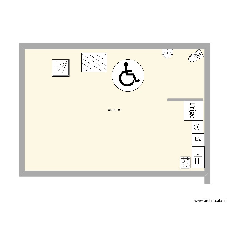 cabinet medical bureau. Plan de 0 pièce et 0 m2